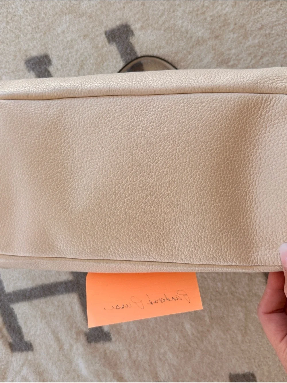 Cream Coach Ally Satchel